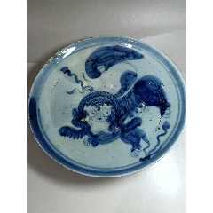 清代大号青花水盂-青花瓷-7788红宝书