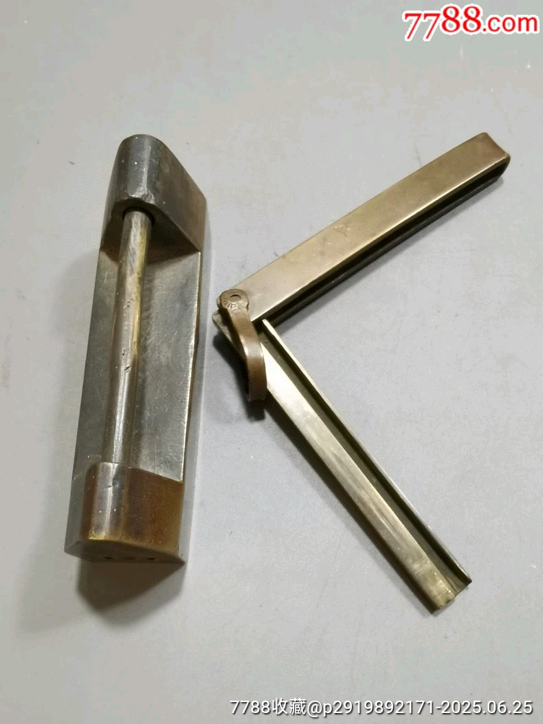 古玩舊藏清代帶款厚重銅鎖_價格800元【雷雷的店】_第5張_7788收藏__收藏?zé)峋€