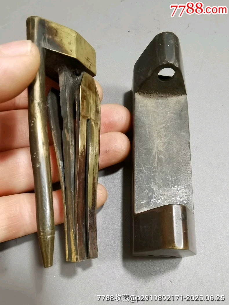 古玩舊藏清代帶款厚重銅鎖_價格800元【雷雷的店】_第7張_7788收藏__收藏?zé)峋€