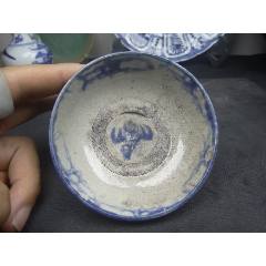 大清乾隆年制青花花鸟瓶古董古玩收藏瓷器文玩家居中式摆件书房