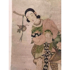 清代人物画-山水国画原作-7788旧书网