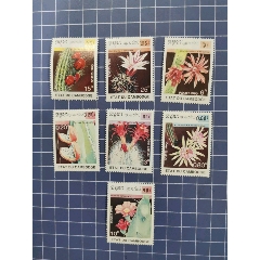柬埔寨郵票1990年花卉7全(se107390185)_西門收藏品書店