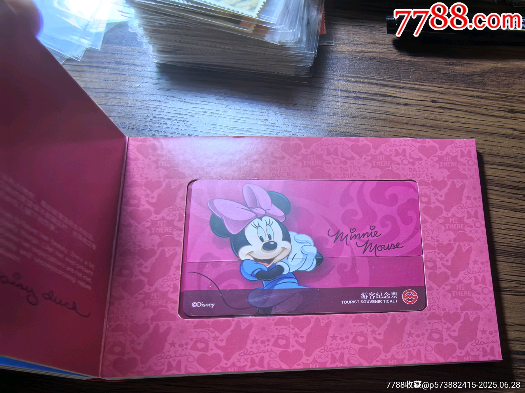 迪士尼游客紀念票套裝_價格38元【自郵一升郵幣社】_第7張_7788收藏__收藏熱線
