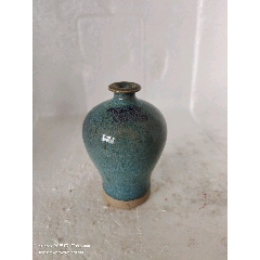 何でも揃う 民国解放均窑小梅瓶-红釉瓷-7788收藏 工芸品