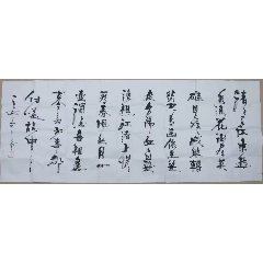 陜西書(shū)畫(huà)院副院長(zhǎng)丁可王存裕書(shū)法真跡滾滾長(zhǎng)江東逝水小六尺178*68厘米