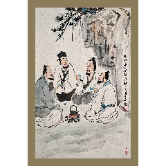 唐物古玩 青華山水漢詩文“詠画屏風詩二十五首写 唐物古玩 青華山水漢詩文“詠画屏風詩二十五首写