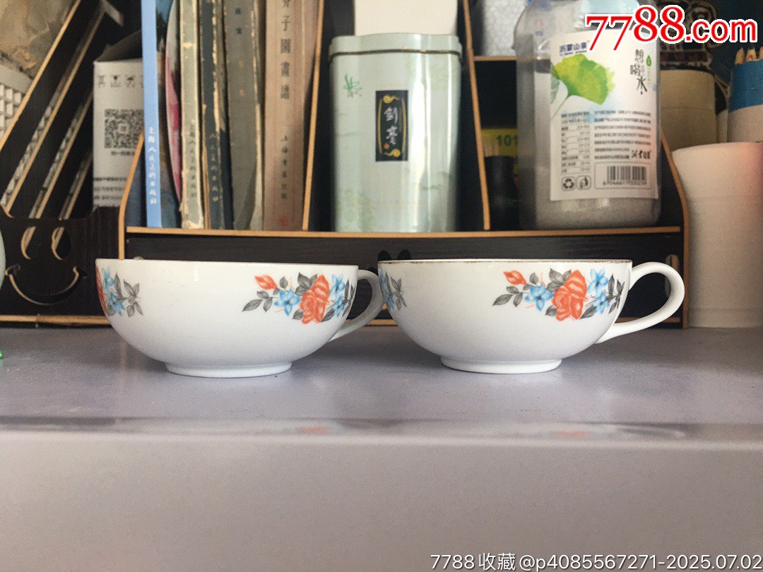 早期茶碗一對(duì)_價(jià)格100元【遼南博雅齋】_第1張_7788收藏__收藏?zé)峋€