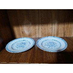 中国　青花　双喜文　小瓶　M　R6639 古董中国双喜花瓶// 清朝- 19 世纪– Diddenantiques