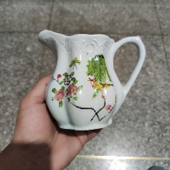 早期景德镇粉彩大花瓶_旧瓷器_骏马收藏馆【7788旧书网】
