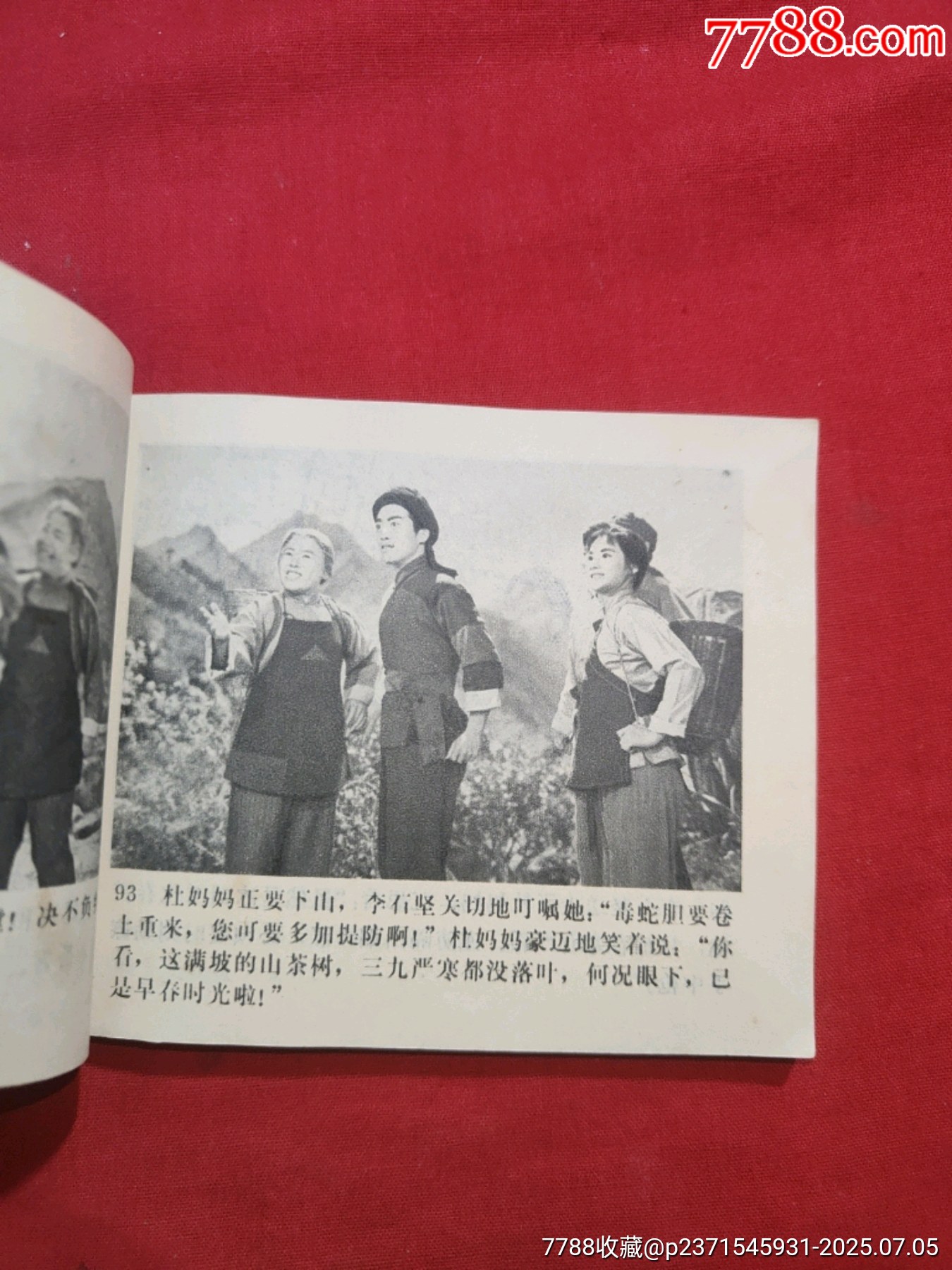 杜鵑山（電影連環(huán)畫(huà)冊(cè)，此書(shū)一版一?。價(jià)格95元【浪浪書(shū)屋】_第13張_7788收藏__收藏?zé)峋€(xiàn)