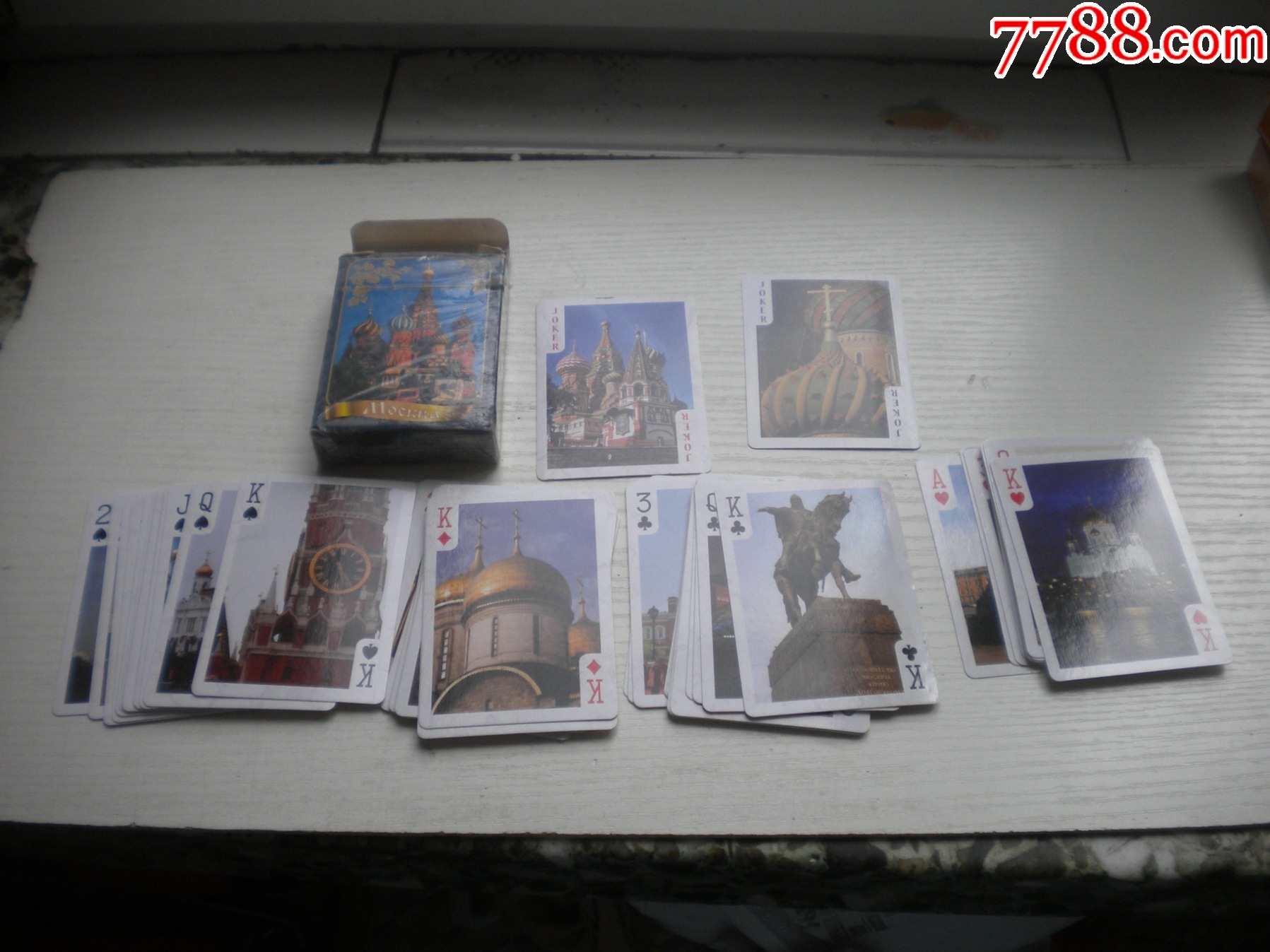 《外國風(fēng)景名勝藝術(shù)珍藏?fù)淇恕凡噬囆g(shù)撲克，N5475號(hào)，外國撲克出品10品，_價(jià)格30元【盛京萬泉書店】_第1張_7788收藏__收藏?zé)峋€