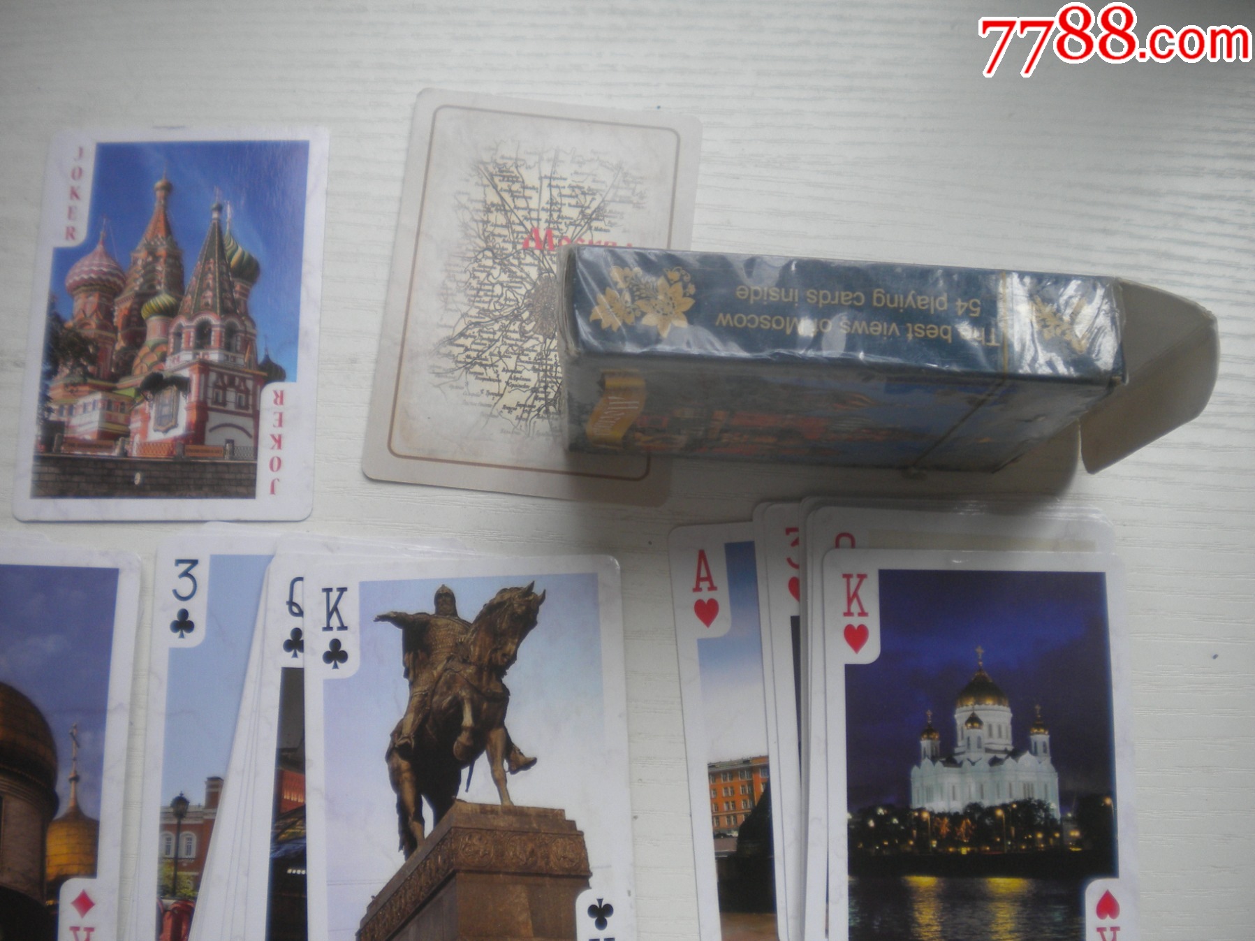 《外國風(fēng)景名勝藝術(shù)珍藏?fù)淇恕凡噬囆g(shù)撲克，N5475號(hào)，外國撲克出品10品，_價(jià)格30元【盛京萬泉書店】_第3張_7788收藏__收藏?zé)峋€