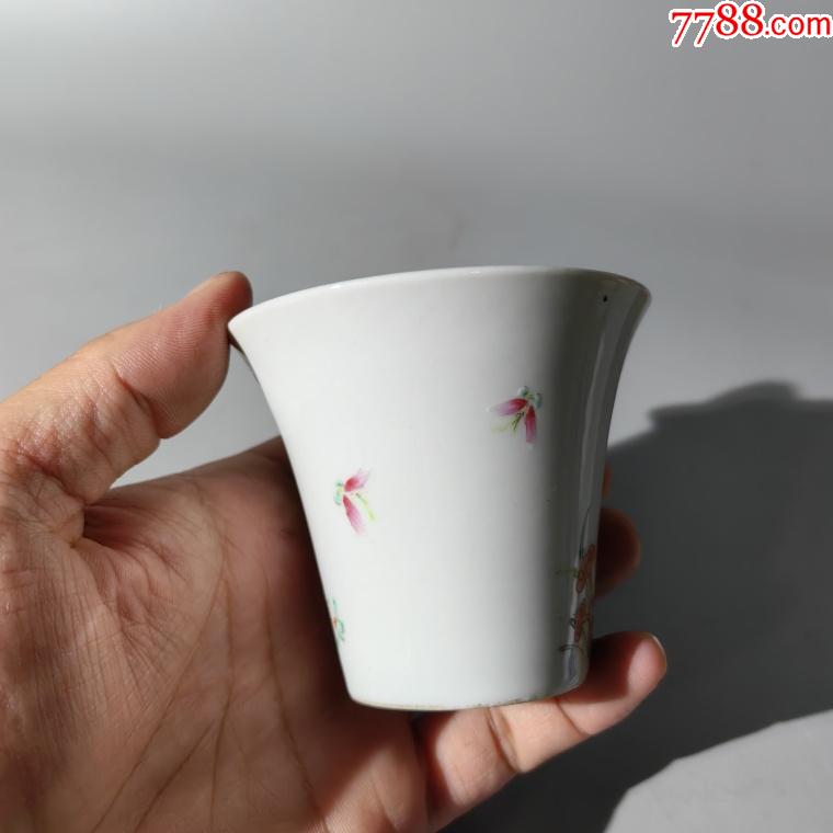 民國青花花卉紋杯_價(jià)格500元【清茗敘瓷丶】_第5張_7788收藏__收藏?zé)峋€