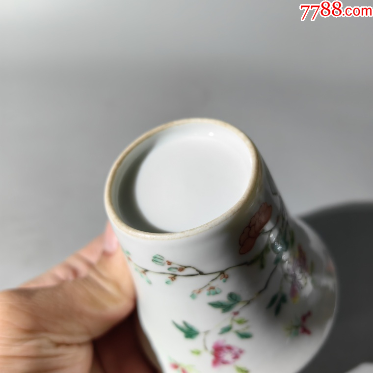 民國青花花卉紋杯_價(jià)格500元【清茗敘瓷丶】_第9張_7788收藏__收藏?zé)峋€
