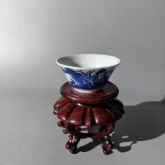光緒青花山水人物馬蹄杯茶器茶具杯子壺承蓋置湯吞茶盤茶托茶(se107518610)_清茗敘瓷丶