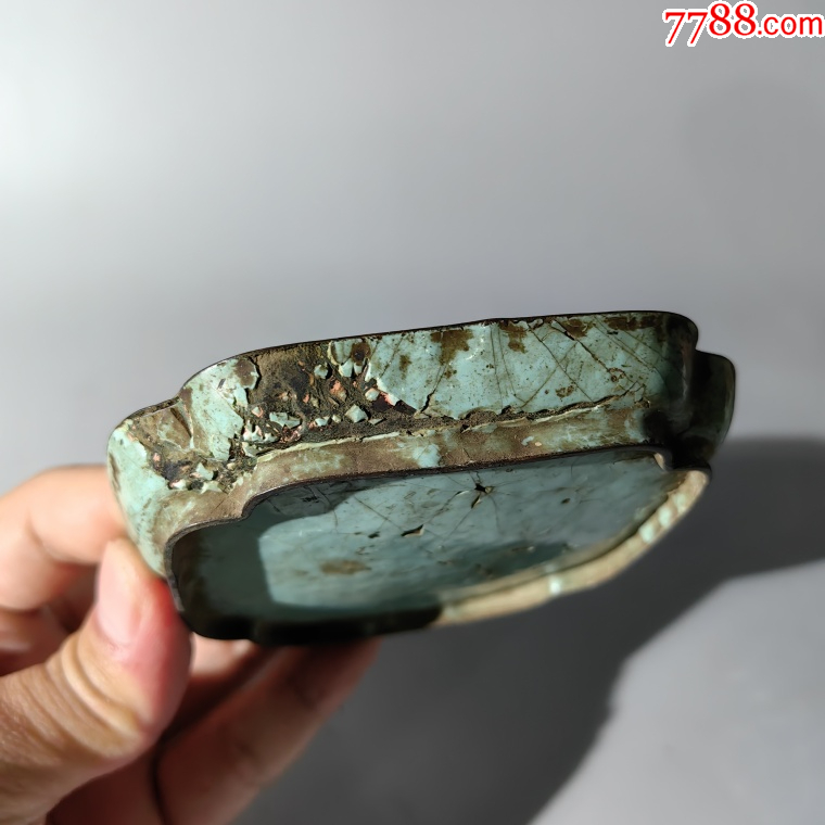 乾隆琺瑯彩人物方盤一對包老銅器香爐筆架錢幣鎮(zhèn)尺墨盒銅壺銅_價格260元【清茗敘瓷丶】_第7張_7788收藏__收藏熱線