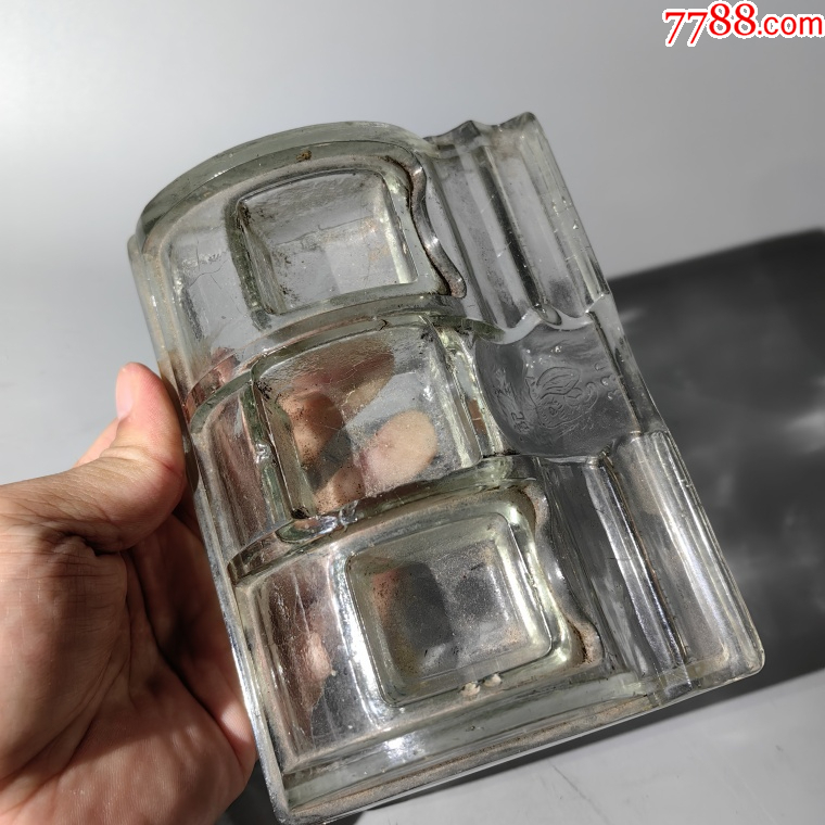 民國琉璃帶商標文房文具包老老琉璃牌子掛墜把件帶板扳指飾品_價格260元【清茗敘瓷丶】_第7張_7788收藏__收藏熱線