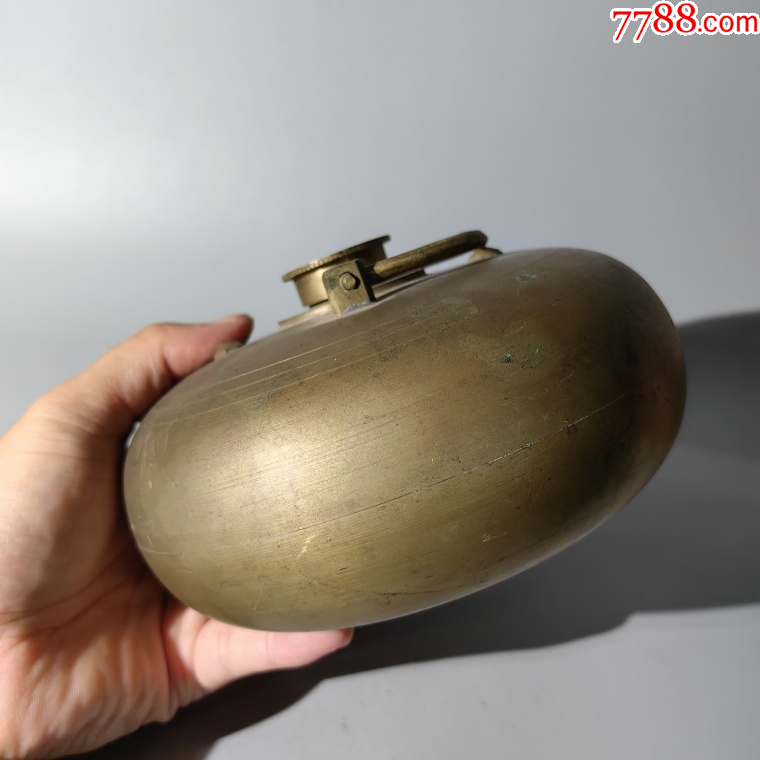 建國(guó)初銅暖手爐包老銅器香爐筆架錢幣鎮(zhèn)尺墨盒銅壺銅座佛像銅_價(jià)格350元_第5張_7788收藏__收藏?zé)峋€