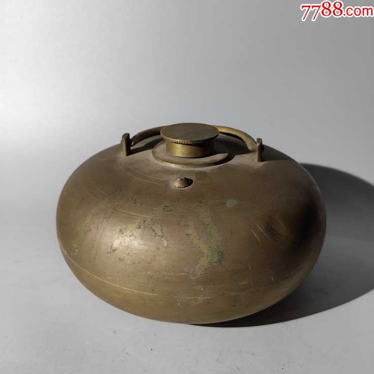 建國(guó)初銅暖手爐包老銅器香爐筆架錢幣鎮(zhèn)尺墨盒銅壺銅座佛像銅_價(jià)格350元_第9張_7788收藏__收藏?zé)峋€