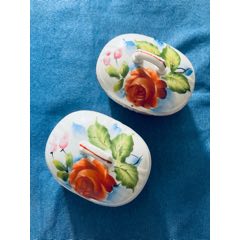 中国景德镇567瓷文*时期70年代创汇出口立新瓷厂粉彩万寿无疆壶承