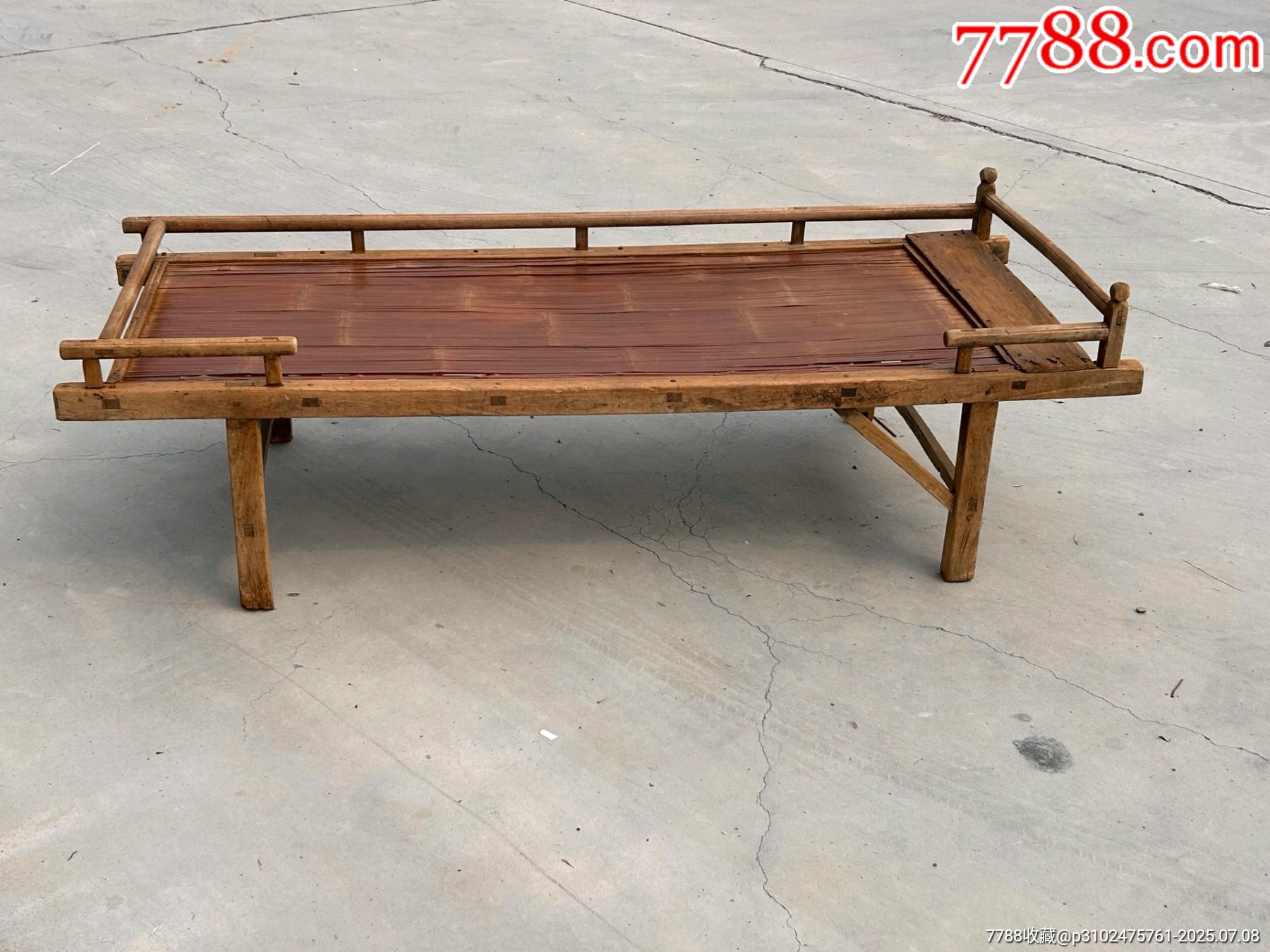 竹面凉榻,床,结实牢固,入手直接使用-价格:1588元-se107553759-木床/木榻-零售-7788收藏__收藏热线
