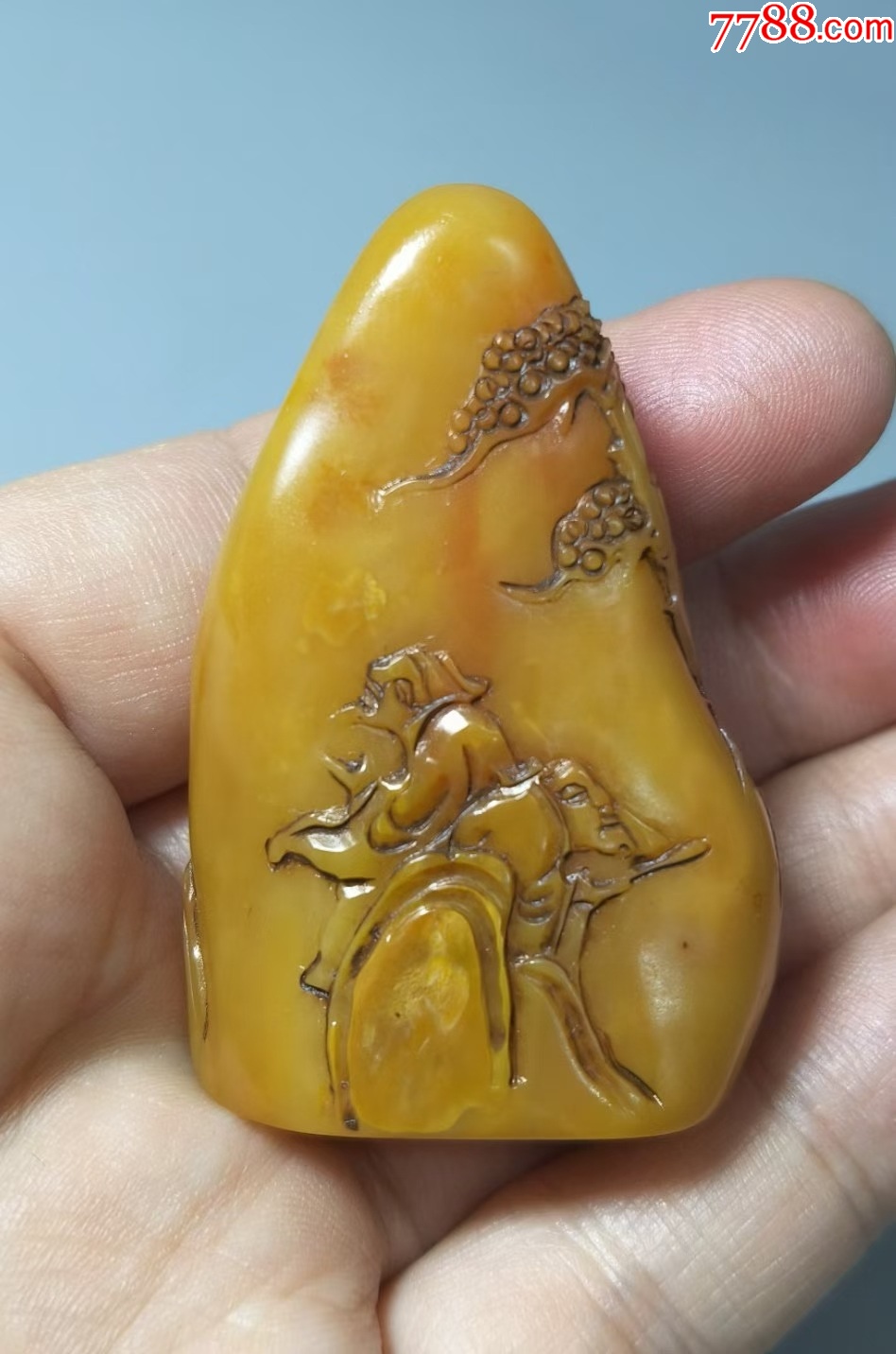 玉山作 極上 人物置物 509g 東キ7-0901☆2F 玉山作 極上 人物置物 509g 東キ7-0901☆2F Journey to the West