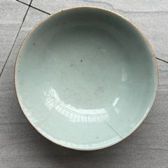 中国清時代豆青釉小皿10客 49744178.jpg