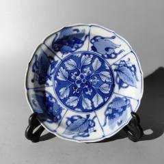 中国　青花　山水文　八角水孟　筆洗　V　R7988 中国 青花 山水文 八角水孟 筆洗 V R7988の通販 by takaryo123's