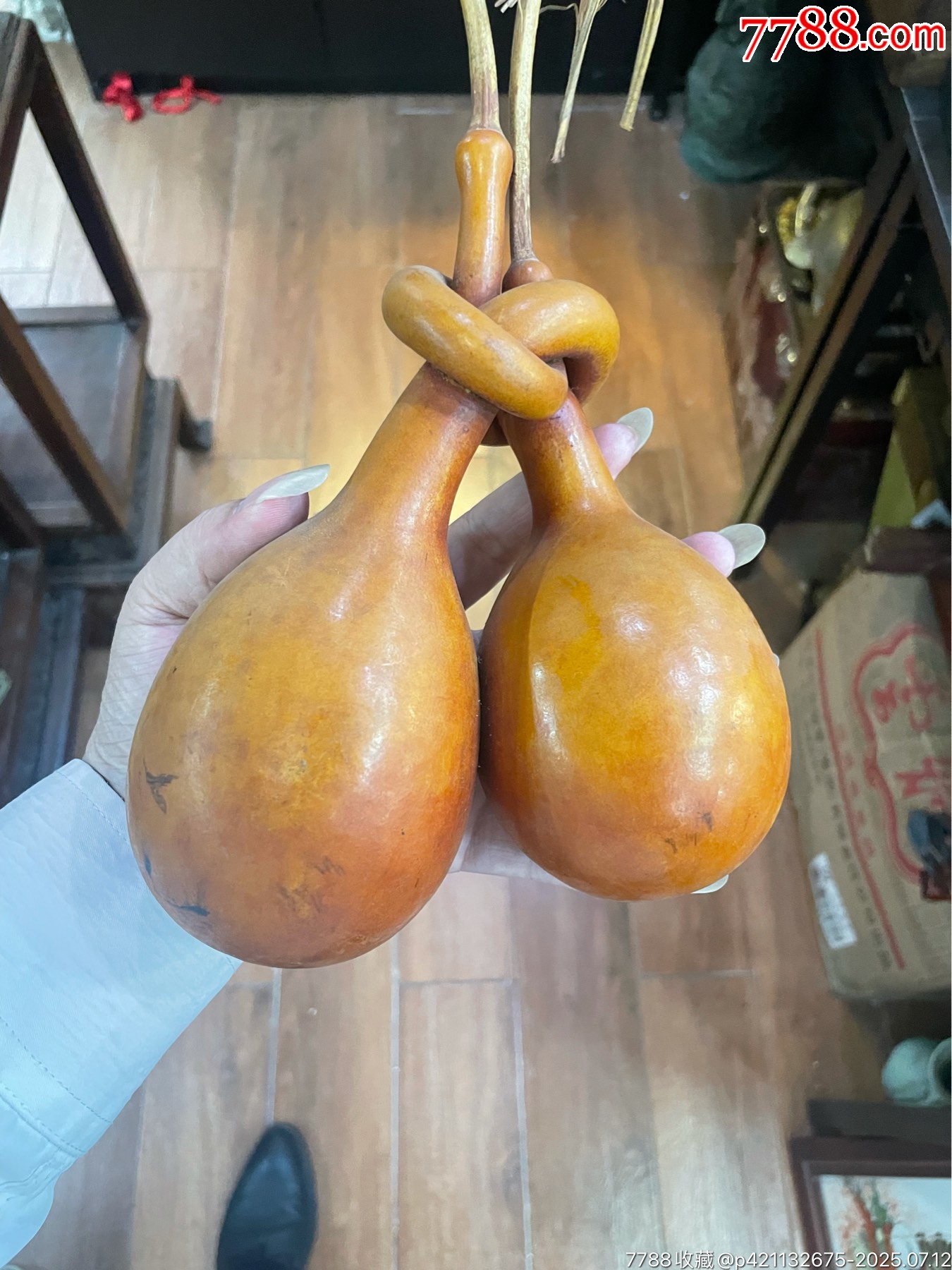 处理处理。收拾屋子。整理出来的。葫芦葫芦。匏器。以前自己家里人玩的。年代久远包浆-价格:299元-se107603178-手捻葫芦/葫芦制品 ...
