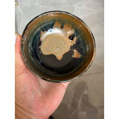 元代黑釉窑变碗-黑瓷/天目瓷-7788红宝书