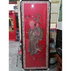 清代刺绣-苏绣画-7788红宝书