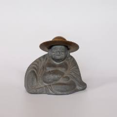 创汇时期锡茶叶罐四面开窗寿字纹老茶罐金骏眉古锡茶仓茶具茶入