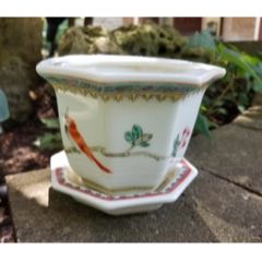民国精品一流壶型新粉彩花鸟茶壶民国茶壶民国壶_旧瓷器_丁一晚清