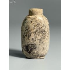 鼻煙壼 青花釉裏紅 清時代 康熙年製 唐物 青花釉里红人物鼻烟壶，底款“康熙年制”_旧鼻烟壶_程饶金【7788