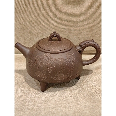 弘一法師李叔同紫砂の手工芸品 七八十年代手工制作老紫砂茶壶一把_紫砂壶_古玩于的店【7788红宝书】