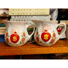 【海】粉彩茶壺②　牡丹福寿文　同治年製在印　民国時代　骨董品 時代品 中国美術 海】粉彩茶壺 花鳥文 時代 骨董品 時代品 中国美術
