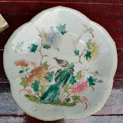 民国粉彩郭子仪拜寿图纹茼形瓷提茶壶_旧瓷器_永盛鑫【7788旧书网】