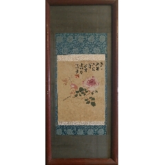 中国古美術・純手描き・四条屏・鹰画芯・国画・李苦禅印款・肉筆・宣紙・文房置物 中国古美術・純手描き・四条屏・鹰画芯・国画・李苦禅印款・肉筆