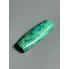 齐家文化·绿松石管珠，全品，孔距3.5厘米，宽1.5厘米，600元(se107889599)