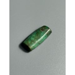 齐家文化·绿松石管珠，全品，孔距2.5厘米，宽1.15厘米，600元(se107889616)
