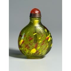 鼻烟壶15 民国骨雕鼻烟壶-鼻烟壶-7788红宝书