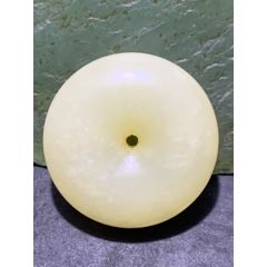 天然青海料和田玉平安扣吊墜一個(gè)，(se107978970)_文玩迷福利社