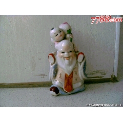 清代粉彩花鸟四方瓶_旧瓷器_余园收藏【7788旧书网】