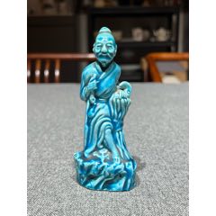清雍正孔雀藍釉画金寿字紋賞瓶  工芸品 美術品 置物 清雍正孔雀藍釉画金寿字紋賞瓶 工芸品 美術品 置物 蔡彩羨 漆線彫り