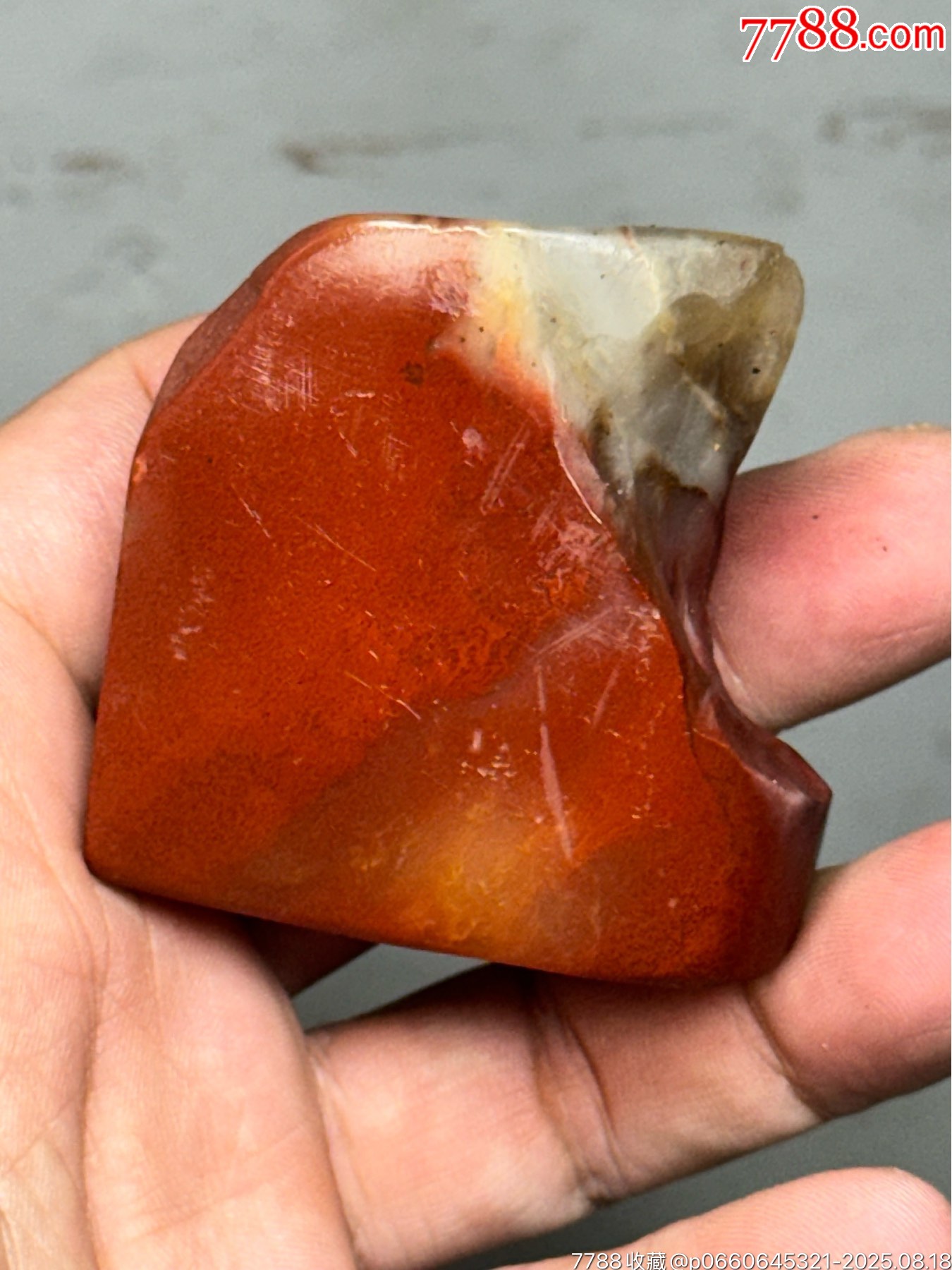 寿山石草文置物 彫刻 重量1138g / 天然石 原石 置物 鑑賞石 飾石 鉱物