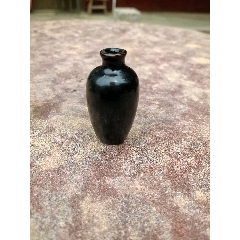 明代黑釉小药瓶_黑瓷/天目瓷_图片鉴定_收藏价格_7788铜镜收藏
