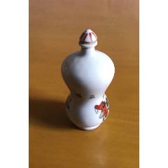 鼻烟壶8 青花釉里红人物鼻烟壶，底款“康熙年制”_旧鼻烟壶_程饶金【7788