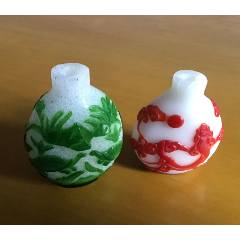 鼻煙壼 青花釉裏紅 清時代 康熙年製 唐物 康熙青花釉里红三国故事图鼻烟壶藏家展厅收藏资讯|艺术家|书画家