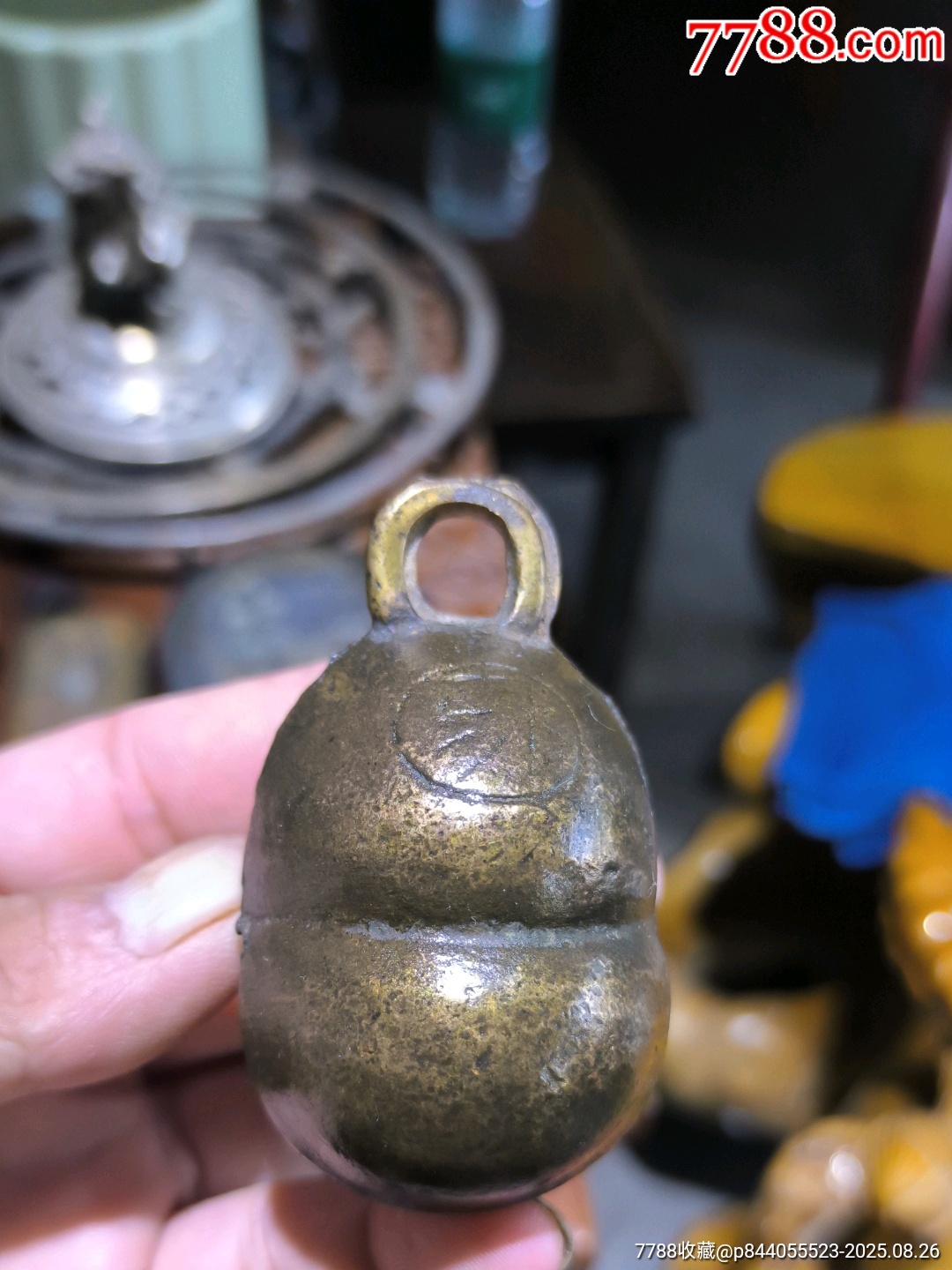 清代的铜马铃_铜铃/铃铛_图片价格_收藏鉴定_7788钱币网