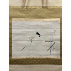 中国 名家绢絵　作家物　年代品 松鶴長春 蘭若作　收藏品 中国 名家绢絵 作家物 年代品 松鶴長春 蘭若作 收藏品 - メルカリ
